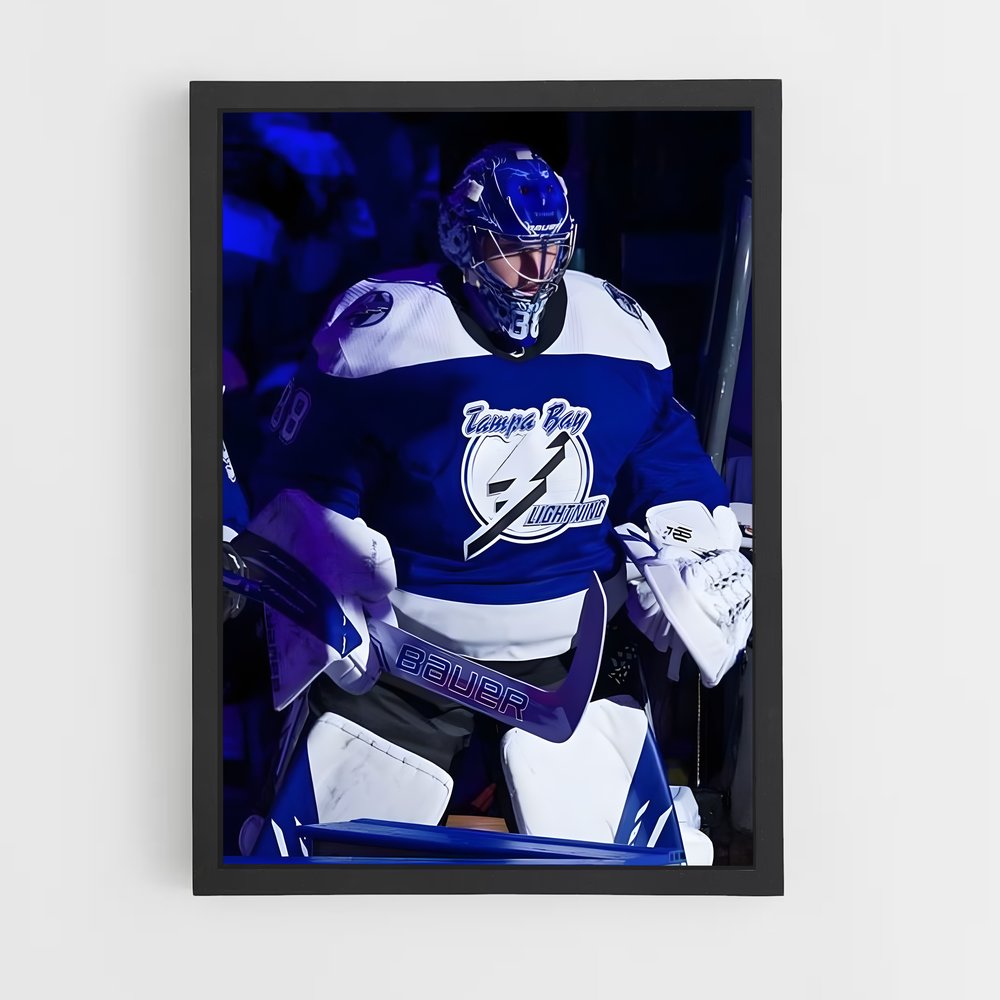 Poster L'Art de la Glace – affiche Hockey sur glace (vue 2)
